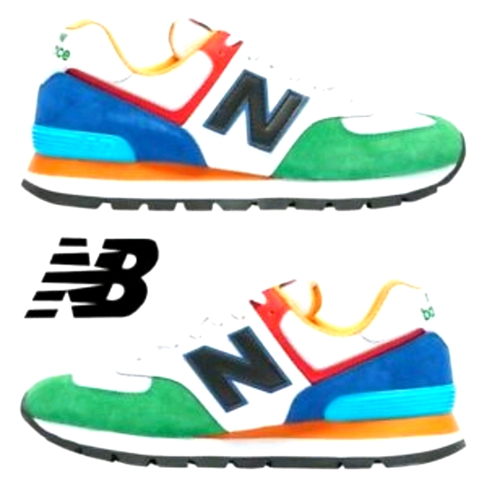 Mens New Balance 574 Athletic Shoe - Rugged White